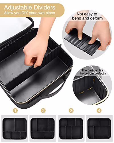 Relavel Makeup Case Cosmetic Organizer 2