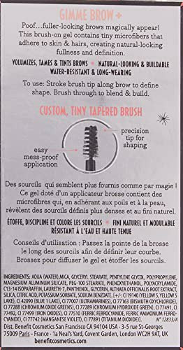 Benefit Gimme Brow Volumizing Fiber Gel 4 Medium Dark Warm 3