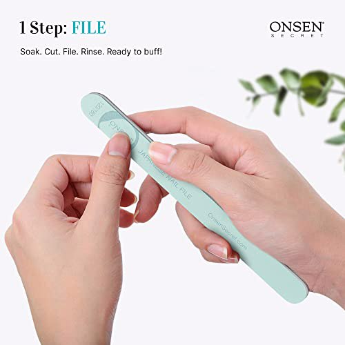 Onsen Japanese Nail Buffer and Shine Kit, 2 Pack 4