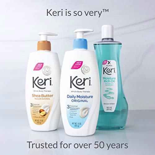 Keri Shower & Bath Moisture Rich Oil, Delicate 6
