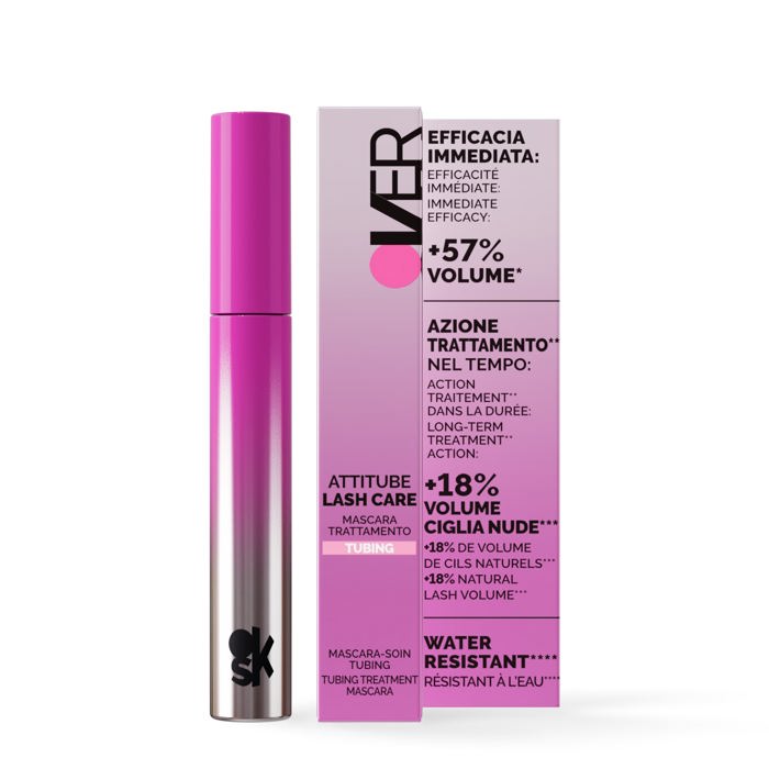 OVERSKIN ATTITUBE LASH CARE Nero Mascara