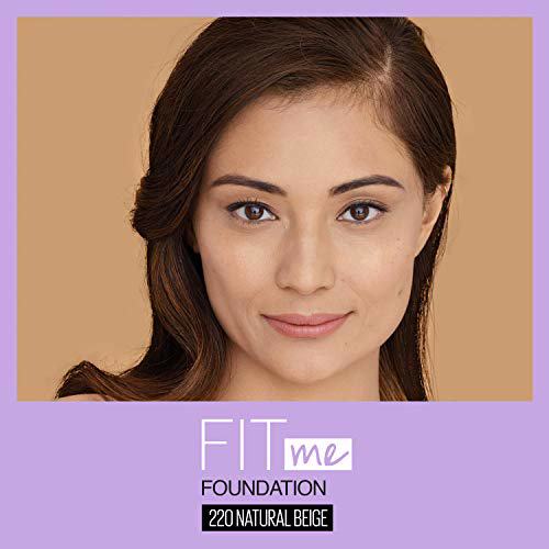 Maybelline Fit Me Dewy + Smooth Foundation, Natural Beige 5