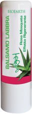 bioearth TBS Balsamo Labbra Ecobio - Aloe & Rosa mosqueta Thumbnail 1