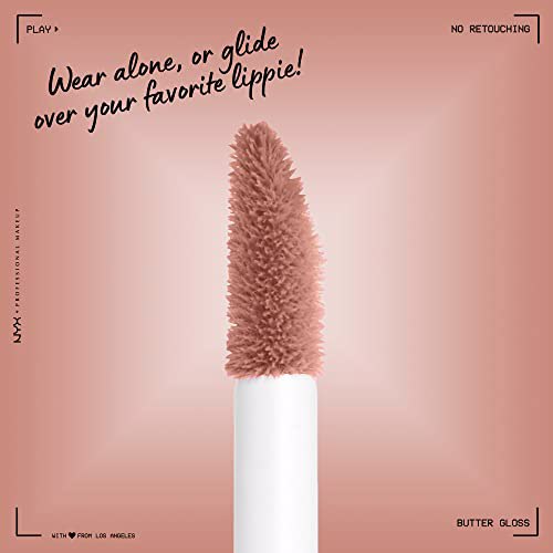 NYX PROFESSIONAL MAKEUP Butter Gloss Madeleine Mid-Tone Nude 4