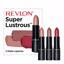 REVLON Super Lustrous The Luscious Mattes Lipstick Pack of 3 Nude Plum & Red Thumbnail 2