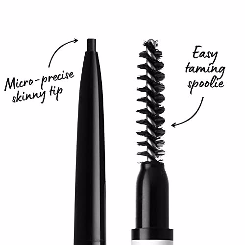 NYX PROFESSIONAL MAKEUP Micro Brow Pencil, Eyebrow Pencil Black 3