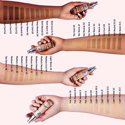 IT Cosmetics Your Skin But Better Foundation + Skincare, Tan Warm 44 5