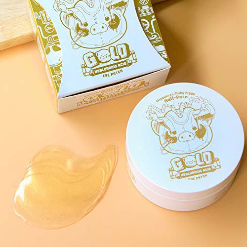 Elizavecca Milky Piggy Hell Pore Gold Hyaluronic Acid Eye Patch Under Eye Mask 5