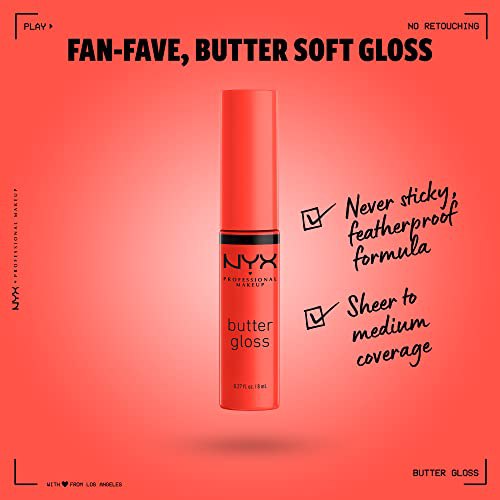 NYX PROFESSIONAL MAKEUP Butter Gloss Orangesicle Orange 2