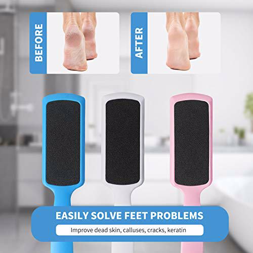 Fu Store 3 Pack Pedicure Foot Files Callus Remover 3