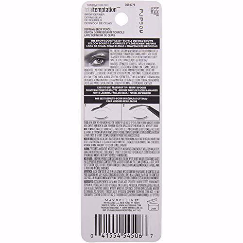 Maybelline Total Temptation Eyebrow Definer Pencil, Blonde, 2 Count 5