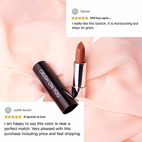 READY TO SHINE Semi Matte Vegan Lipstick with Creamy Satin Finish 307-I'm Yours 4