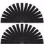 Frcolor 50pcs Makeup Brush Mesh Cover Cosmetic Black Thumbnail 4