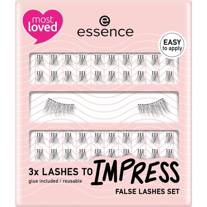 essence 3x LASHES TO IMPRESS set 1