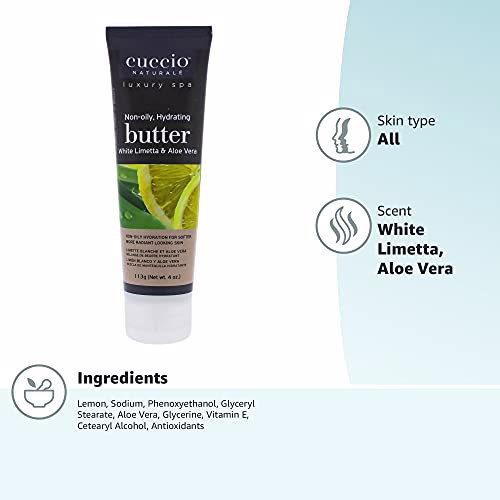 Cuccio Naturale Butter Blends, White Limetta and Aloe Vera 2