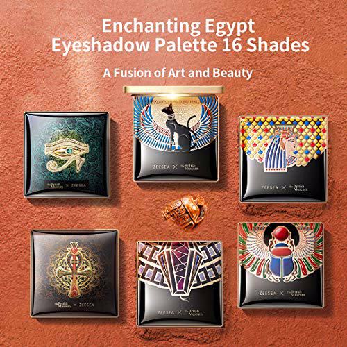 ZEESEA The British Museum Egypt Collection, #02 CHERRY WINE 6