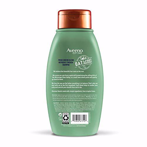 Aveeno, Fresh Greens Blend Sulfate-Free Shampoo 2