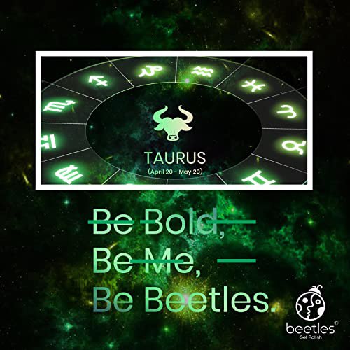 Beetles Zodiac Collection Gel Nail Polish Kit, C-Taurus 7