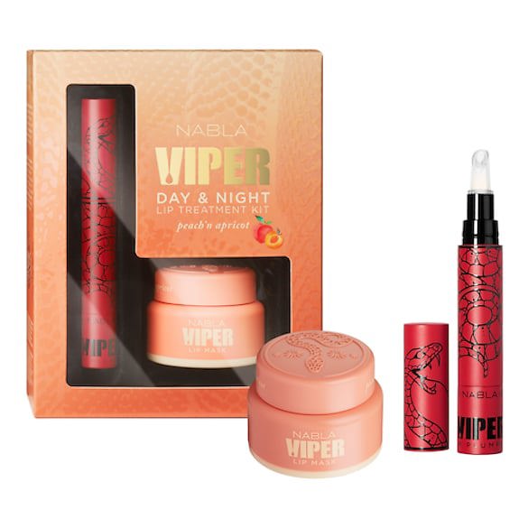 Nabla Viper Day & Night Lip Kit Peach'n Apricot