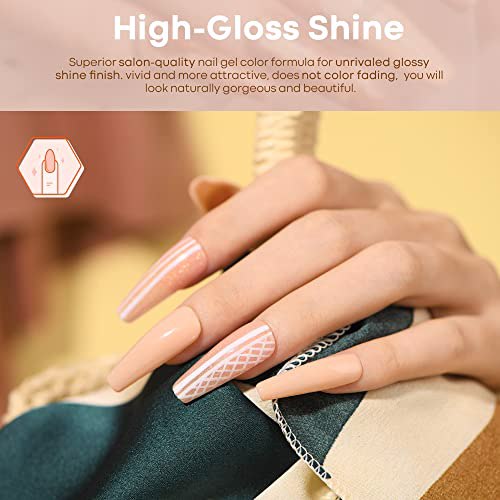 Modelones Gel Nail Polish Set- 5