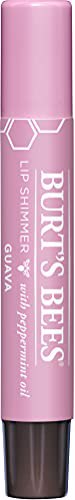 Burt's Bees Lip Balm, Moisturizing Lip Shimmer, Guava 4 Pack 12