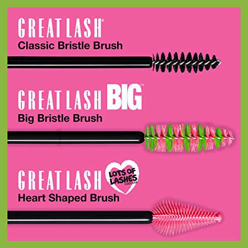Maybelline New York Great Lash Waterproof Mascara Very Black 2 pack 5