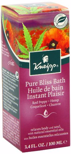 Kneipp Red Poppy & Hemp Herbal Bath Oil 8