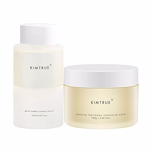 KIMTRUE Makeup Cleansing Balm 100g & Gentle Eye and Lip Makeup Remover 150ml 7