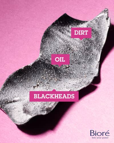 Bioré, 6 Count (Pack of 1) CHARCOAL PORE STRIPS 8