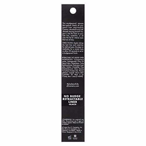 e.l.f. No Budge Retractable Eyeliner Black 2