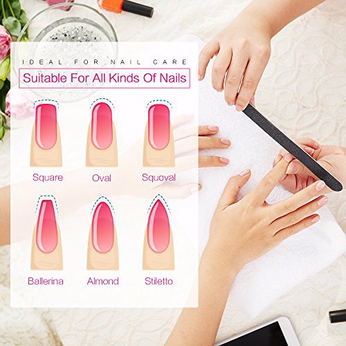 Teenitor 10pcs Nail Files And Buffers 7