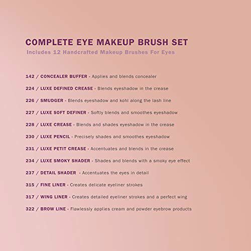 ZOEVA Complete Eye Makeup Brush Set  2