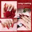 Modelones Gel Nail Polish Set, A2 Red Velvet Thumbnail 4