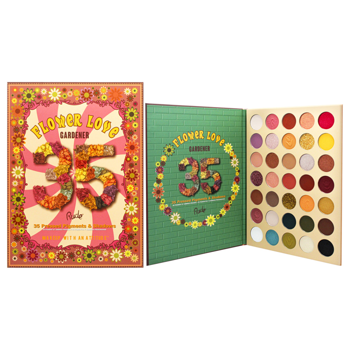 Rude Flower Love 35 Eyeshadows Palette Gardener