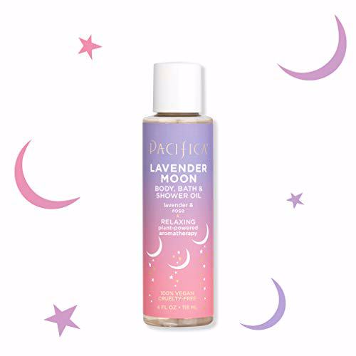 Pacifica Body Bath and Shower Oil Lavender Moon 3