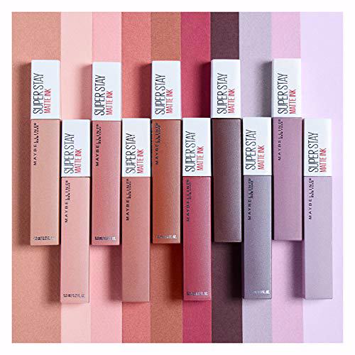 Maybelline New York SuperStay Matte Ink Un-nude Liquid Lipstick, Ruler 8