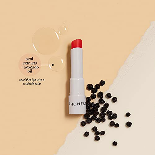 Honest Beauty Tinted Lip Balm, Blood Orange with Acai Extracts + Avocado Oil 4