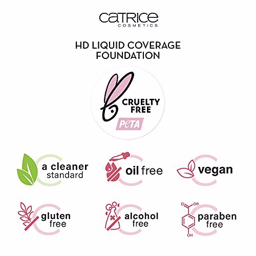 Catrice HD Liquid Coverage Foundation 035 Natural Beige 7