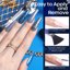 Modelones Blue Gel Nail Polish Set, 6 Thumbnail 5
