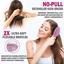 Fiora Naturals Hair Detangling Brush Lilac Thumbnail 2