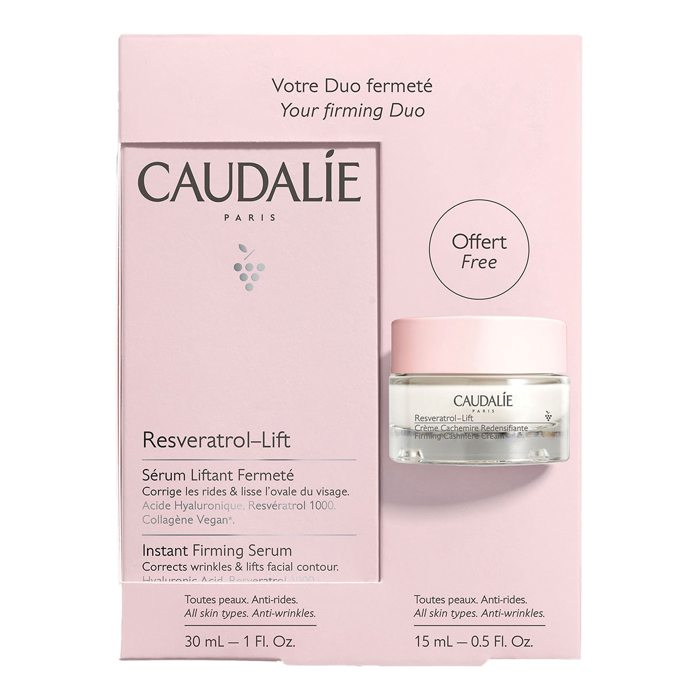 Caudalie Resveratrol cofanetto lift duo 2022