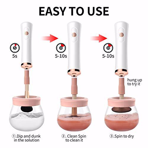 Senbowe Upgraded Makeup Brush Cleaner and Dryer Machine 5