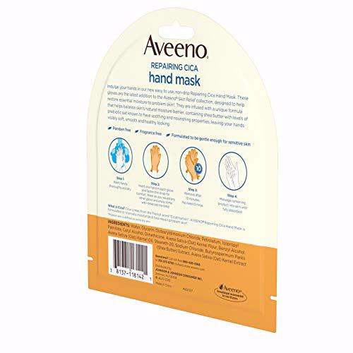 Aveeno Repairing CICA Hand Mask  4