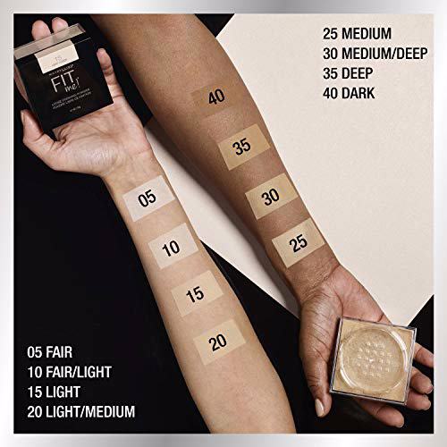 Maybelline New York Fit Me Loose Finishing Powder, Fair 6
