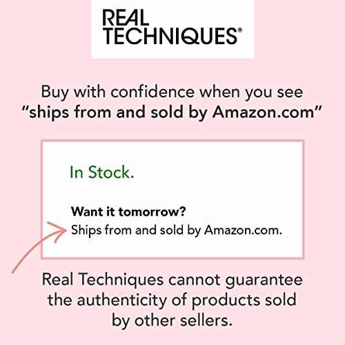 Real Techniques Limited Edition Soft Radiance Total Face Makeup Brush Set 7