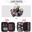 Relavel Travel Makeup Train Case Makeup Cosmetic Case Organizer Pink Thumbnail 3