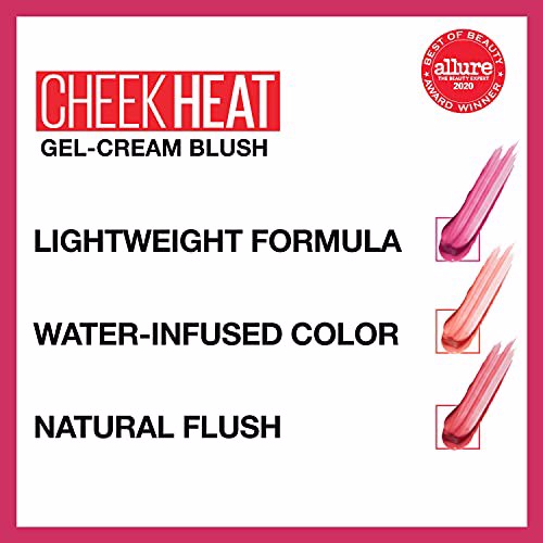 Maybelline Cheek Heat Gel-Cream Blush Coral Ember 5