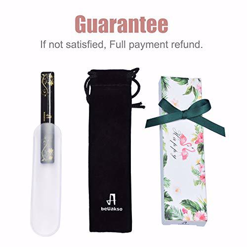 beUakso Premium Upgrade Nano Glass Nail Shine Buffer Nail File 7