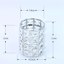 LUGUNU Makeup Brush Holder Organizer Golden Crystal Bling Personalized Gold Comb Brushes Thumbnail 6