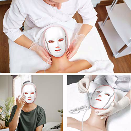 Embryant Photon Skin Rejuvenation Mask LED Photon Red Blue Green Therapy 7